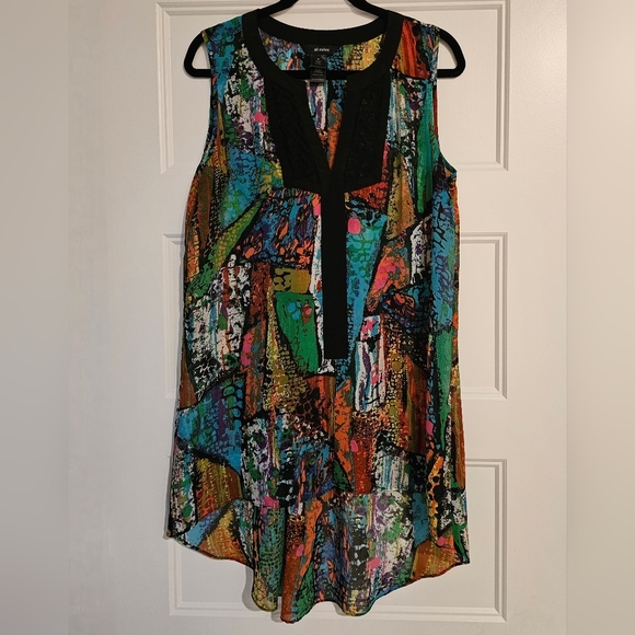 Ali Miles Tops - Ali Miles Women's Sleeveless Tunic sz medium